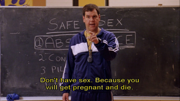 Secondary sex education